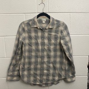 Western Plaid Top JC Penny